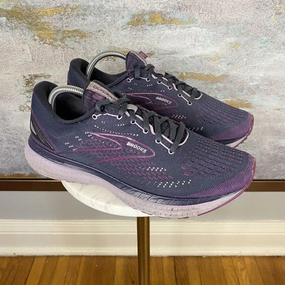 Brooks Glycerin 19 Shoes Womens Size 10.5 Purple Running Sneakers 1203431B572 - Picture 2 of 11